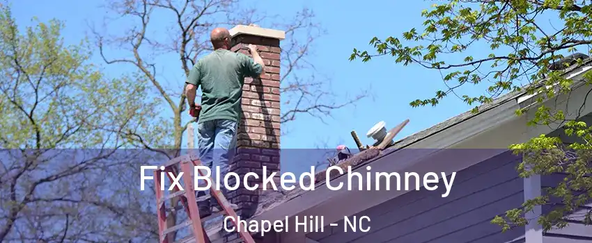  Fix Blocked Chimney Chapel Hill - NC
