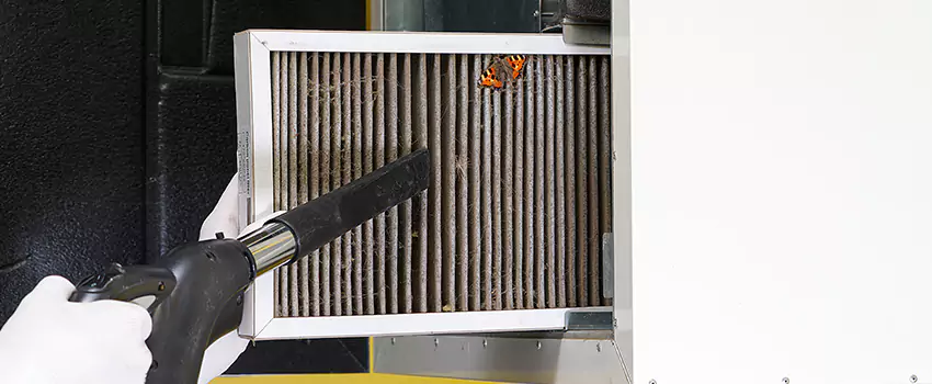 Clogged Air Duct Cleaning Process in Chapel Hill, NC