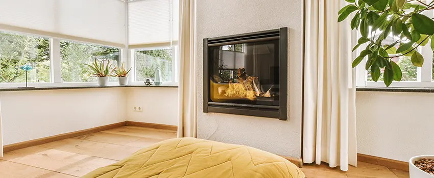 Residential Fireplace Ceramic Glass Installation in Chapel Hill, NC
