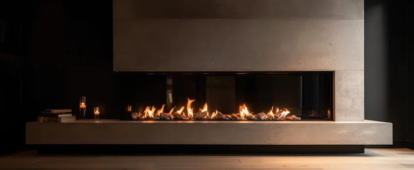Gas Fireplace Ember Bed Design Services in Chapel Hill, North Carolina