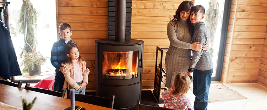 Morso Cast Iron Fireplace Insert Installation in Chapel Hill, North Carolina