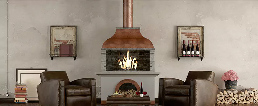 Thelin Hearth Products Providence Pellet Insert Fireplace Installation in Chapel Hill, NC