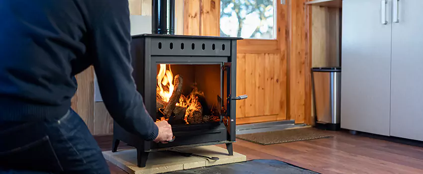 Open Hearth Wood Fireplace Installation in Chapel Hill, NC
