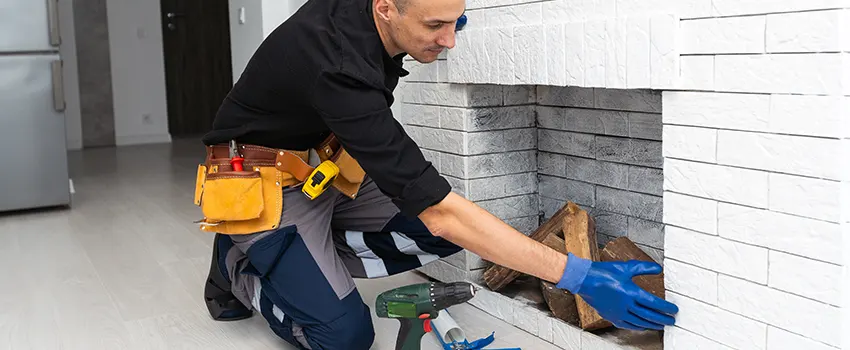 Fireplace Damaged Damper Frame Repair Services in Chapel Hill, North Carolina