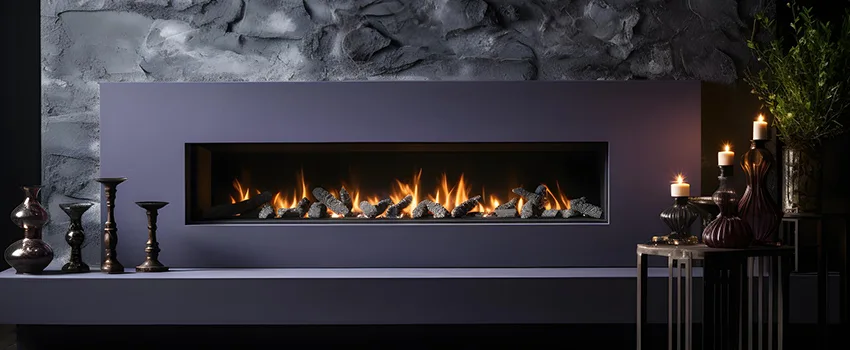 Ember Bed for Ventless Gas Fireplace in Chapel Hill, NC