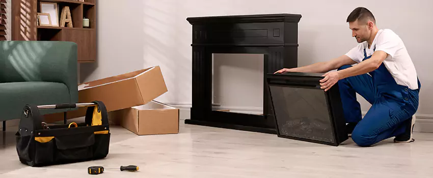Old Rusted Metal Fireplace Repair And Replacement in Chapel Hill, NC